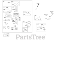 Briggs & Stratton 44R877-0002-G1 - Briggs & Stratton Vertical Engine Carburetor, Fuel Supply