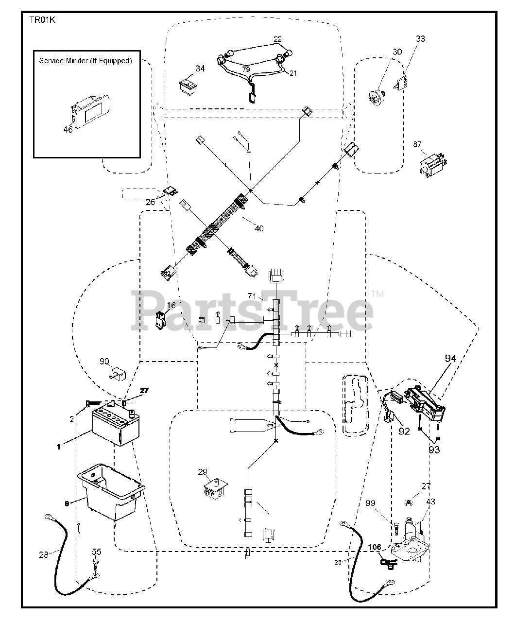 Poulan Pro PP 175G42 (960460075-00) - Poulan Pro Lawn Tractor (2015-08