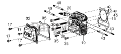 Subaru Robin EA190VS5010 (EA190V) - Subaru Robin Engine 120 Crankcase