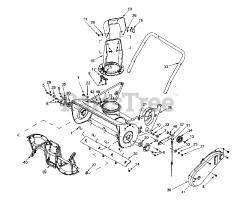 White Outdoor SB-30 (31A-142-190) - White Outdoor Snow Boss Snow Thrower (1999)