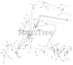 Cub Cadet 812 (590-812-100) - Cub Cadet Front End Loader, 48" Bucket Front Loader Hydraulics