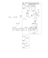 Briggs & Stratton 202437-0180-E1 - Briggs & Stratton Horizontal Engine