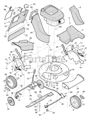 Murray 22859x8A - Murray 22" Walk-Behind Mower (1996)