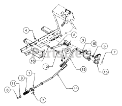 Cub Cadet 2135 (13A-214F100) - Cub Cadet Garden Tractor (SN: 326006 & Above) Transmission Controls Serial Number 359,001 And Above