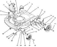 Lawn-Boy 10202 - Lawn-Boy Silver Series Walk-Behind Mower (SN: 004900001 - 004999999) (1994)