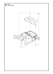 RedMax GZ 7100 - RedMax Chainsaw (2017-10) CYLINDER COVER