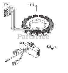 Briggs & Stratton 295347-1275-G1 - Briggs & Stratton Horizontal Engine