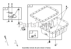 Toro 74268 (Z 597-D) - Toro 60" Z Master Zero-Turn Mower, Side-Discharge Deck (SN: 270000001 - 270000300) (2007) Oil Pan Assembly