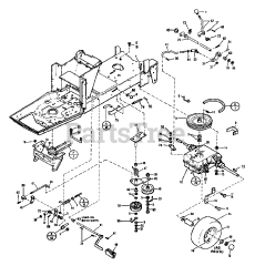 Troy-Bilt ST 120 (3212 GR) - Troy-Bilt Tractor (SN: 0100101 - 0199999)