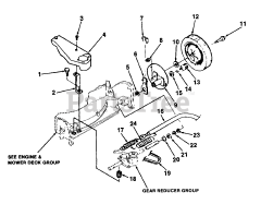 Simplicity 1550 ES (1691729) - Simplicity Walk-Behind Mower