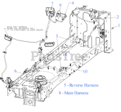 Cub Cadet XT1-GT 54 KH FAB (14AQA3TMA10) - Cub Cadet 54" XT1 Enduro Garden Tractor, Fab Deck, Kohler (2023) Electrical
