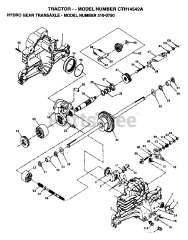 Electrolux/AYP CTH 14542 A - Electrolux/AYP Lawn Tractor (1995)