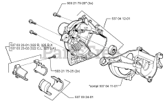 Husqvarna 322 R - Husqvarna String Trimmer (1999-03) Flywheel Housing