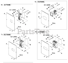 Generac QT10054GVSN - Generac 100kW Home Standby Generator (SN: 4235791 - 4235791) (2005) Cpl C5 H Control Cb Connection (0F3393D)