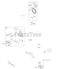 Briggs & Stratton 304447-0323-E1 - Briggs & Stratton Horizontal Engine