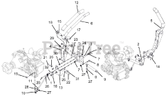 Gravely 992262 (Pro-Turn 260) - Gravely Pro-Turn 60" Zero-Turn Mower, EFI (SN: 041000 & Above)