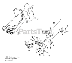 Simplicity 515 (990418) - Simplicity Serf Lawn Tractor Power Take Off Group