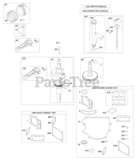 Briggs & Stratton 405777-0117-E1 - Briggs & Stratton Vertical Engine