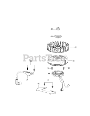 MTD 4P90HUB - MTD Engine 4P90HUB Ignition &amp; Electrical
