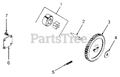 Cub Cadet 1541 (141-651-100) - Cub Cadet Garden Tractor (SN: 800000 - 816508) Oil Pump