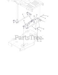 Ariens 915225 - Ariens Ikon-X 52" Zero-Turn Mower, Kawasaki FR, CARB (SN: 035000 - 044999) Deck Lift
