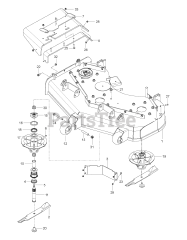 RedMax CZT 48 x (967671601-00) - RedMax 48" Zero-Turn Riding Mower (2017-09)