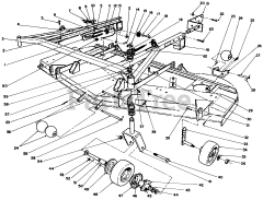 Toro 30162 - Toro 62" Side-Discharge Mower Deck (SN: 010000001 - 019999999) (1991)
