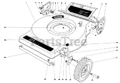 Toro 16820 - Toro Walk-Behind Mower (SN: 009000001 - 009999999) (1979)