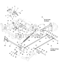 Ferris IS 5000Z (5901074) - Ferris IS5000Z Series 61" Zero-Turn Mower, 31hp Caterpillar Diesel (SN: 1226 & Above)