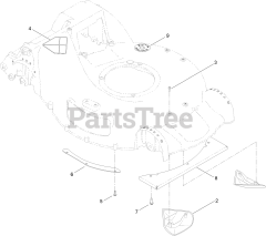 Toro 20797 - Toro 53cm Super Recycler Walk-Behind Mower (SN: 313000001 - 313999999) (2013) Housing Assembly No. 115-2855