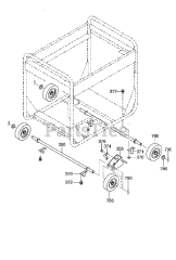 Subaru Robin RGV12K63151 - Subaru Robin Generator 3000 Wheel