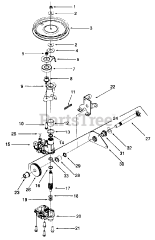 Yard Machines 12A-379B019 - Yard Machines Walk-Behind Mower (2000) (Agway) Transmission Assembly