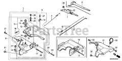 Honda GX240 UT1 LX2 (GCATT) - Honda Engine, Made in Thailand (SN: GCATT-1000001 - GCATT-9999999) CONTROL