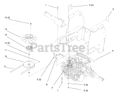 Toro 72110 (270-H) - Toro Lawn & Garden Tractor (SN: 089000001 - 089000599) (1998)