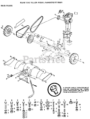Electrolux/AYP RT180 BR - Electrolux/AYP Tiller