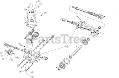 Troy-Bilt 21A-682T766 - Troy-Bilt Horse Rear-Tine Tiller (2018) Transmission