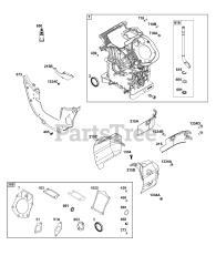 Briggs & Stratton 54E177-0109-J1 - Briggs & Stratton Horizontal Engine Cylinder Group