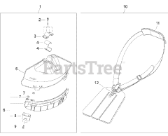 Swisher B 3000 - Swisher Brushcutter Debris Shield, Harness
