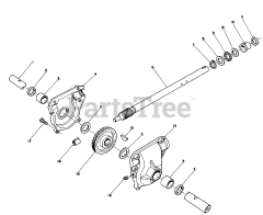 Toro 38505 (624) - Toro 24" Power Shift Snow Thrower (SN: 010000001 - 019999999) (1991)