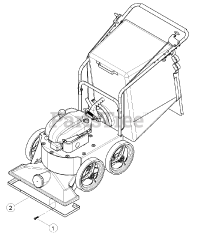 Bear Cat WV 160 - Bear Cat Walk-Behind Vacuum, 160cc Honda (SN: E06542 - H07101)