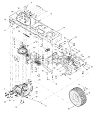 Yard Machines 14AU807P352 - Yard Machines Garden Tractor (2000) (Walmart)