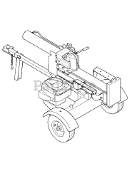 Craftsman 247.776410 (24BF570F299) - Craftsman Log Splitter (2008) (Sears)