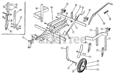 Simplicity L1 - Simplicity Two-Wheeled Tractor, 2hp Cultivator Group (3738I04)