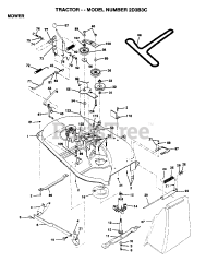Electrolux/AYP 2D3B3 C - Electrolux/AYP Lawn Tractor (1995)