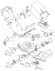 Yard-Man 12AE46JA001 - Yard-Man Walk-Behind Mower (2008)