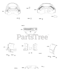 Briggs & Stratton 359775-0112-E2 - Briggs & Stratton Vertical Engine Blower Housings, Air Guides