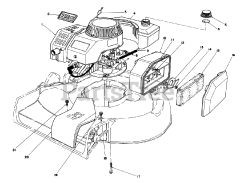 Toro 16785 - Toro Walk-Behind Mower (SN: 005000001 - 005999999) (1985)