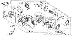 Honda HS80 K1 WA (SA1) - Honda Snow Blower, Made in Japan (SN: SA1-1100001 - SA1-9999999)