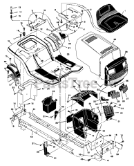 Murray 42534A - Murray 42" Lawn Tractor (1997)