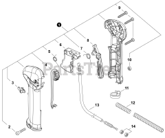 Echo SRM-4510 - Echo Brush Cutter (SN: U53726001001 - U53726999999)